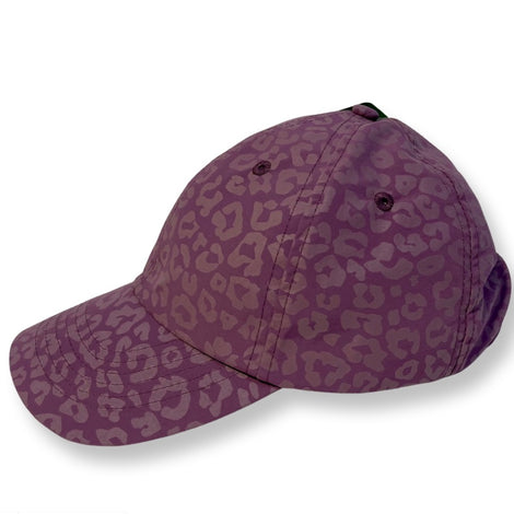Purple Classic Leopard Hat
