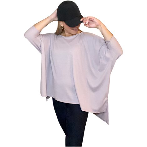Orchid Essential Tunic Top - Loose Fit