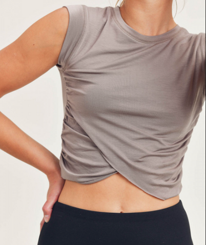 Overlay TENCEL Cropped Tank